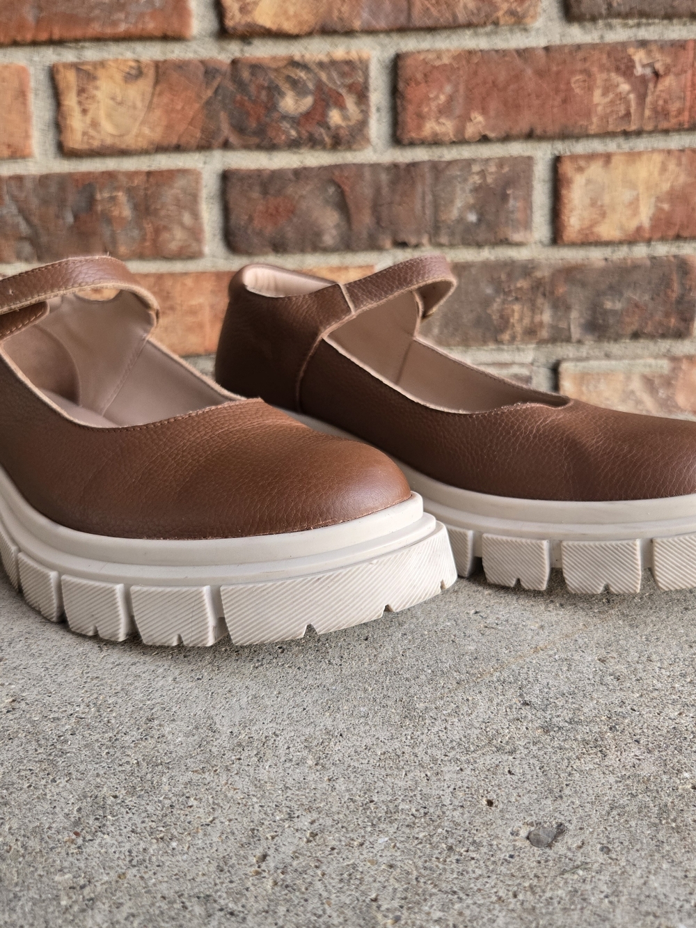 Seychelles X Piper & Scoot - The Rebel Mary Jane- Brown - Sz 9 - Picture 3 of 7